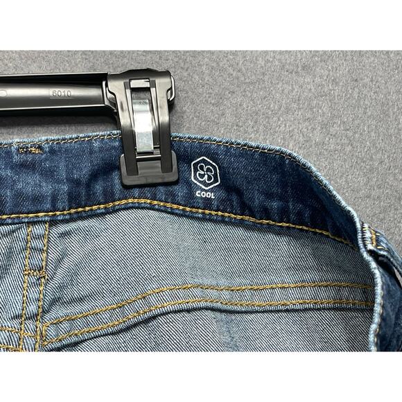 Levi's 505 Jeans Performance Cool Straight-Leg  sz 31x32 streetwear rugged - Picture 6 of 6